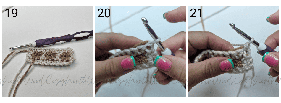 windowpane crochet stitch tutorial