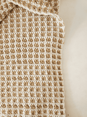 Easy Crochet Throw Blanket 