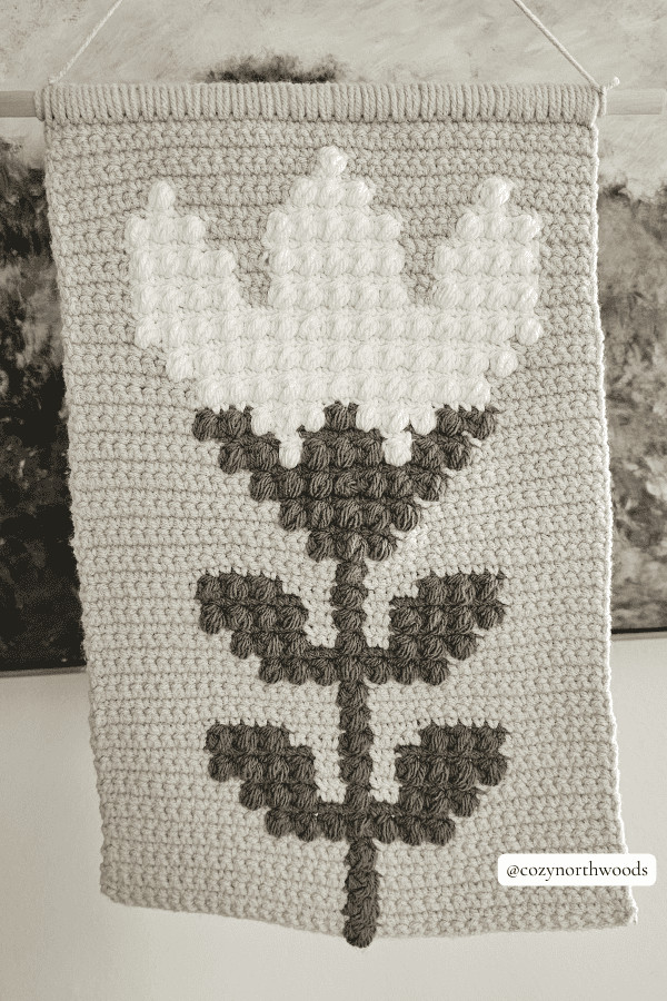 crochet wall hanging