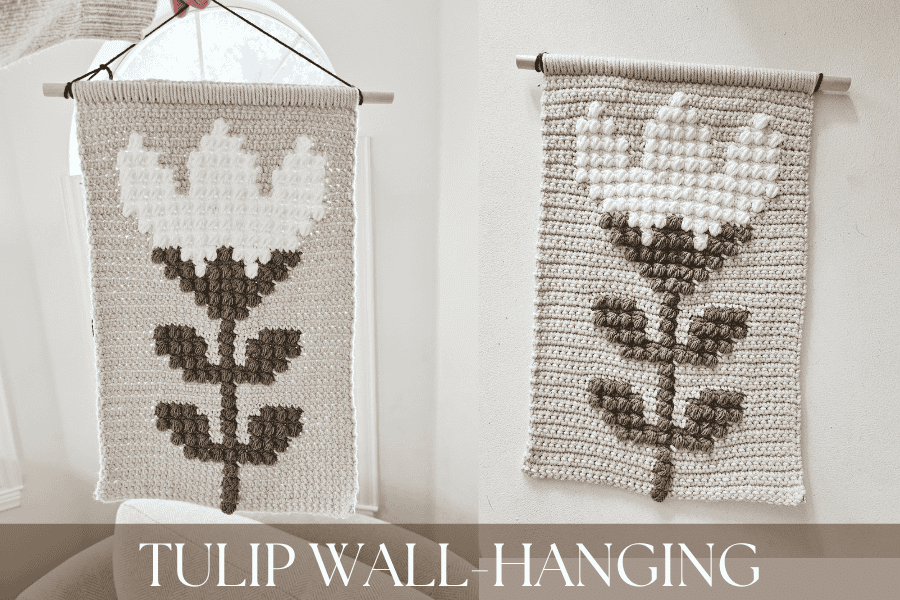 crochet wall hanging