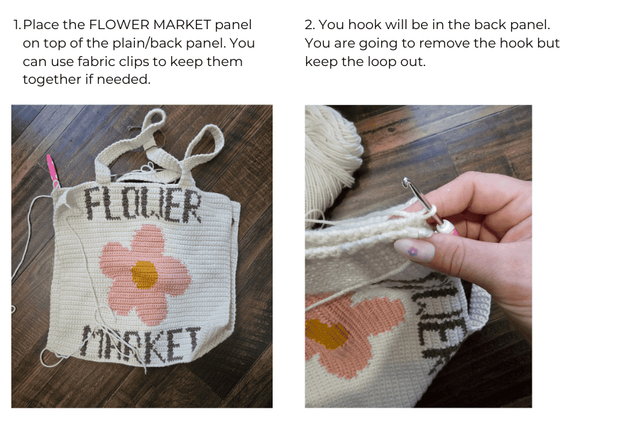 flower market bag crochet pattern