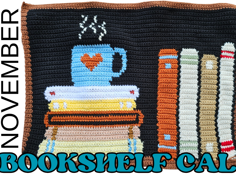 Bookshelf Blanket Crochet Along: November