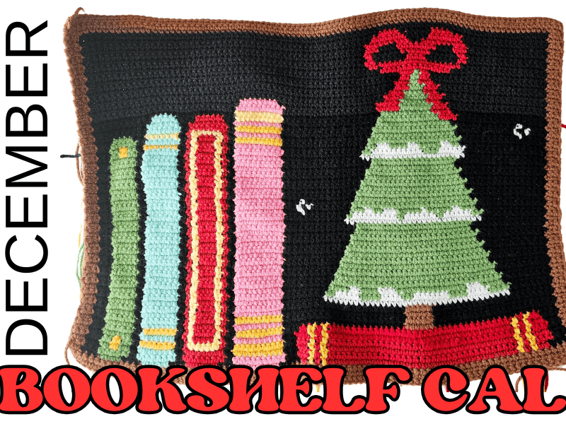 Bookshelf Blanket Crochet Along: December