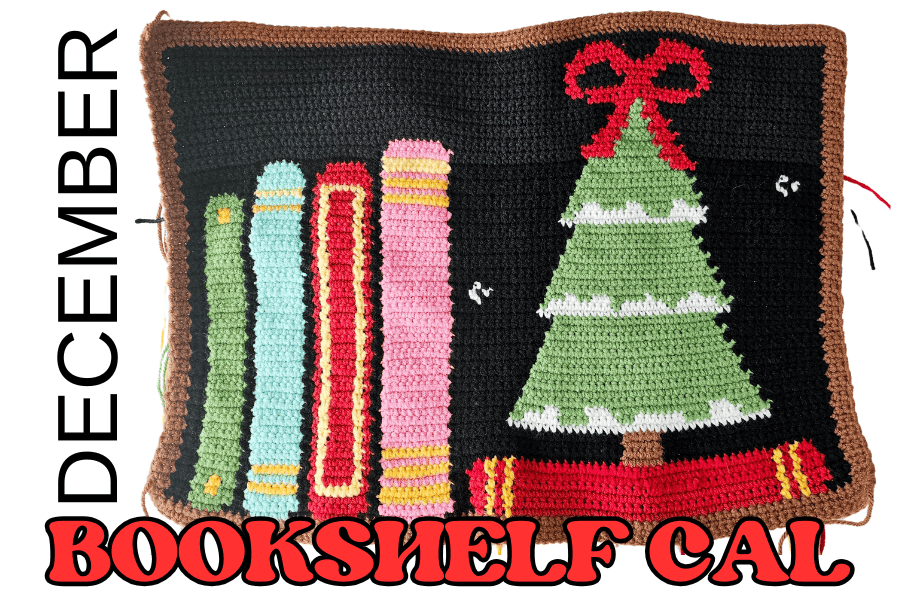 Bookshelf Blanket Crochet Along